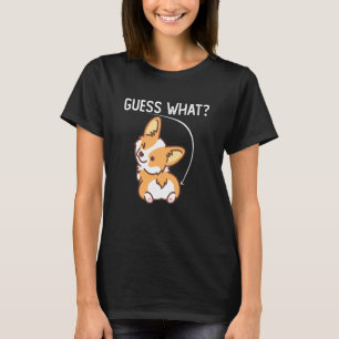 Ratet mal, was für ein lustiger Corgi-Hintern für T-Shirt