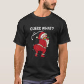 Ratet mal, was für ein lustiger Gay Santa Claus LG T-Shirt (Vorderseite)