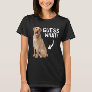 Ratet mal, was Gelbe Labrador Hintern! Funny Labra T-Shirt