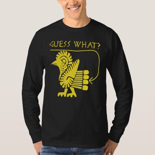 Ratet mal, was Hühnchen Hintern Classic T-Shirt (Vorderseite)