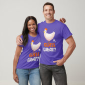 Ratet mal was Hühnchen Hintern Funny Chicken Lover T-Shirt (Unisex)