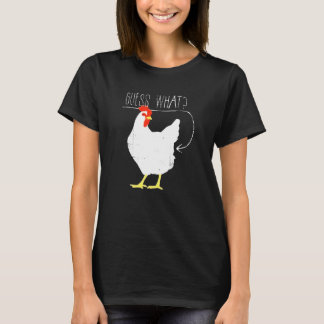 Ratet mal, was Hühnchen-Hintern T-Shirt