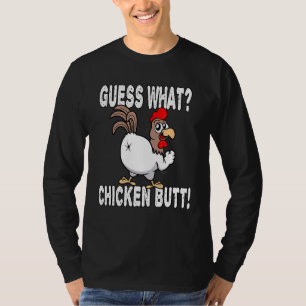 Ratet mal, was Sprichwort-Jokes vom Hühnchen-Hinte T-Shirt