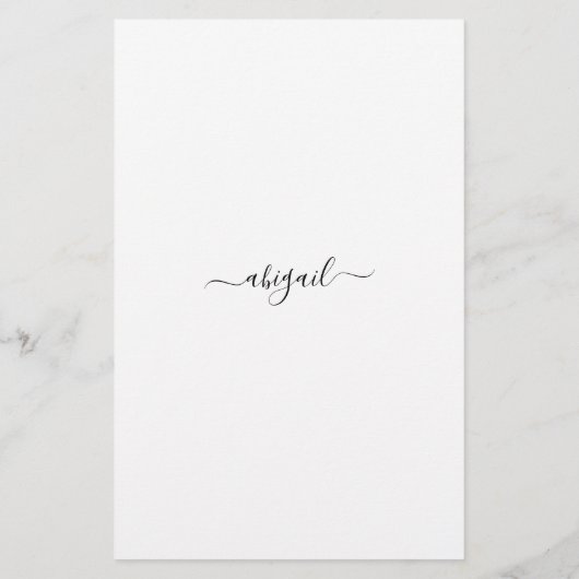 Ratet mal, wer das gesagt hat? Rosa Wildblume Brau (Rückseite)