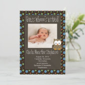 Ratet mal, wer der angekommene Baby Boy die Geburt Ankündigung (Stehend Vorderseite)