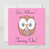 Ratet mal, wer ist, macht einen? einladung (Vorderseite)