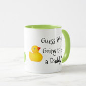 Ratet mal, wer wird ein Papa sein? Tasse (VorderseiteRechts)