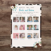 Ratet mal, wie das Age Brautparty Boho Wild Floral Einladung