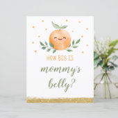 Ratet mal, wie groß der Mami ist, signiert kleine (Stehend Vorderseite)