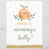 Ratet mal, wie groß der Mami ist, signiert kleine (Vorderseite)