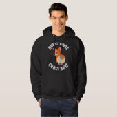 Ratet, was Corgi Hintern Corgi Hoodie (Vorne ganz)
