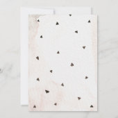 Ratet, was die Schwangerschaft als Baby offenbart Ankündigung (Rückseite)