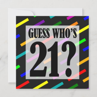 Ratet, wer 21 Einladungen zur Geburtstagsparty hat