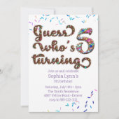 Ratet, wer 5 Kekse sprinklt Einladung (Vorderseite)