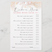 Ratet, wer Braut oder Bräutigam - Spielkarte (Vorderseite)