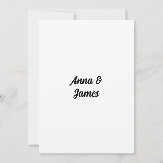 Ratet, wer Braut oder Groom Hochzeitsspiel ist Karte (Rückseite)