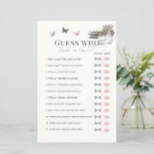 Ratet, wer Bridge Groom Book Pk Brautparty Game (Stehend Vorderseite)