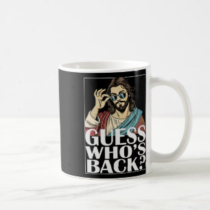 Ratet, wer Byck Jesus Ostern T-Shirt religiöse Gra Kaffeetasse