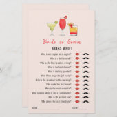 Ratet, wer Cocktail trinkt Dusche Spiel (Vorne/Hinten)