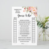 Ratet, wer das Brautparty Englisch Spanisch spielt (Stehend Vorderseite)