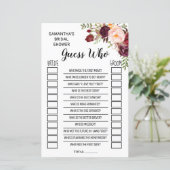 Ratet, wer das Brautparty Englisch Spanisch spielt (Stehend Vorderseite)