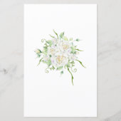 Ratet, wer das Brautparty von White Roses elegant (Rückseite)