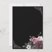 Ratet, wer Halloween Baby Shower Game Card hat Einladung (Rückseite)