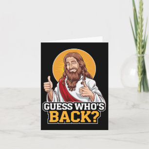 Ratet, wer ist Byck Jesus Guter Freitag Ostern Wit Karte