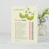 Ratet, wer Mama oder Daddy Game (Twins) (Stehend Vorderseite)