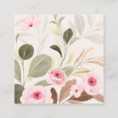 Ratet, wie viele Küsse Hochzeitsspiel-Brautparty Begleitkarte (Rückseite)