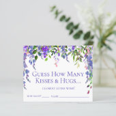 Ratet, wie viele Küsse und Hugs Lila Wisteria (Stehend Vorderseite)