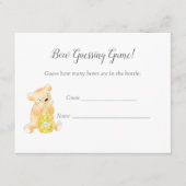 Ratgeber Graf Game Boy Teddy Bear und Biene Begleitkarte (Vorderseite)