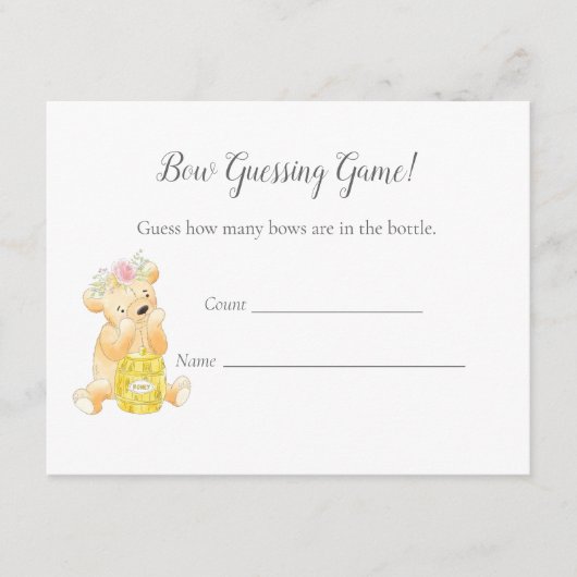 Ratgeber Graf Game Girl Teddy Bär und Biene Begleitkarte (Vorderseite)