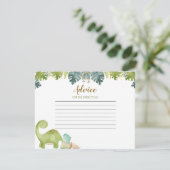 Ratgeber Karte Dinosaurier Grünpflanzen (Stehend Vorderseite)