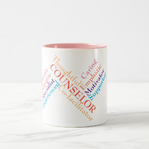 Ratgeber-Tasse Zweifarbige Tasse