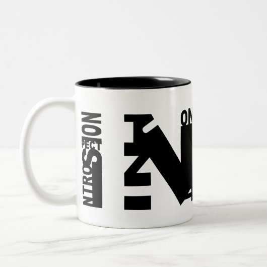 Ratgeber-Tasse Zweifarbige Tasse (Links)