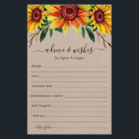 Ratgeber wünscht sich eine LGBTQ Hochzeit mit rust<br><div class="desc">Diese einfachen,  LGBTQ,  rustikalen,  handgeschriebenen Skripte Advice & Wishings Blätter mit Aquarellsonnenblumen am oberen Ende sind perfekt für Brautparty-,  Probe- oder Hochzeitsgäste. Die Menschen werden die Liebe haben,  die Anweisungen zu bekommen - sie machen es so einfach,  liebende Ratschläge und gute Wünsche verlassen. Sie werden noch auf Jahre geschätzt.</div>
