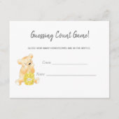 Ratgeber Zählen Game Teddy Bear und Biene Begleitkarte (Vorderseite)