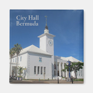 Rathaus Bermuda Magnet