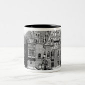 Rathaus, Breslau Polen, c.1910 Zweifarbige Tasse (Mittel)