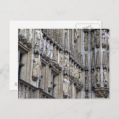 Rathaus, Brüssel Postkarte (Vorne/Hinten)