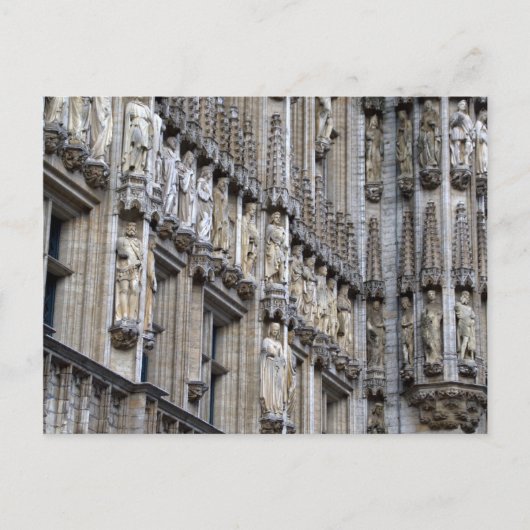 Rathaus, Brüssel Postkarte (Vorderseite)