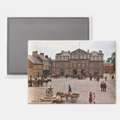 Rathaus, Emily Square c1907, Athy Magnet (Vorderseite/Rückseite)