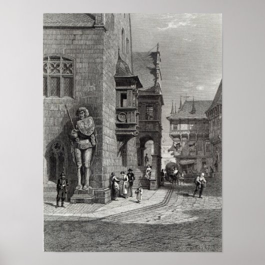 Rathaus, Halberstadt Poster (Vorne)