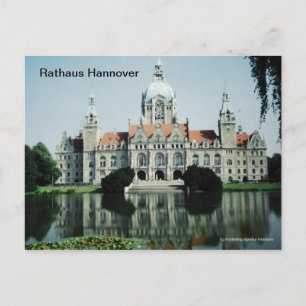 Rathaus Hannover Postkarte