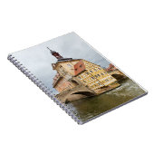 Rathaus in Bamberg-Notebook Notizblock (Rechte Seite)