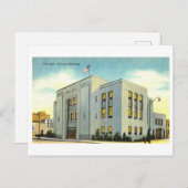 Rathaus in Billings, Montana, Vintage Postkarte (Vorne/Hinten)