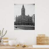 Rathaus in Richmond Poster (Küche)