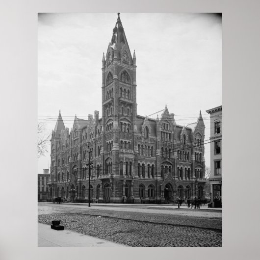 Rathaus in Richmond Poster (Vorne)