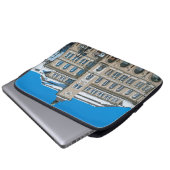 Rathaus in St. Moritz Laptopschutzhülle (Vorne Knopf)